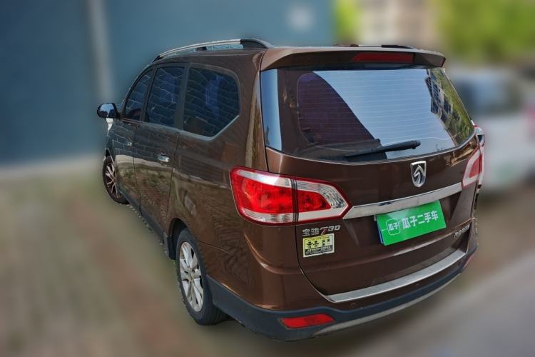 Used Baojun 730 2014 1.5L manual luxury trim 7 seats Rear Left 45 Deg