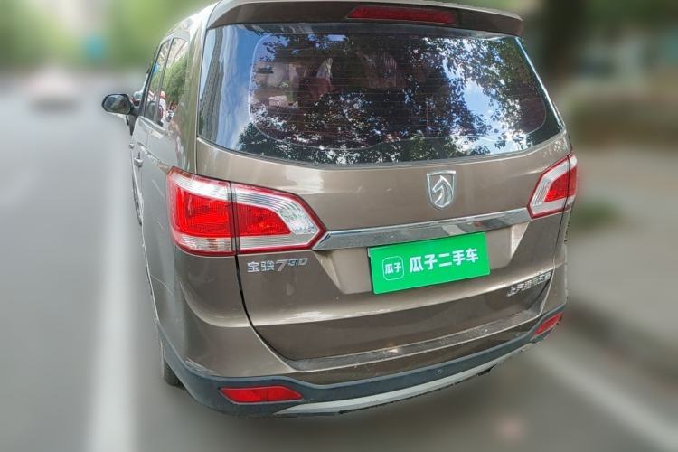 Used Baojun 730 2014 1.5L manual standard trim 7 seats Rear Left 45 Deg