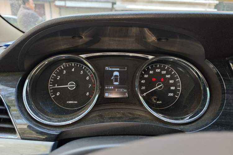 Used Baojun 730 2016 1.5L Manual Comfort Version 7 Seats China V Emission Standard Instrument Cluster
