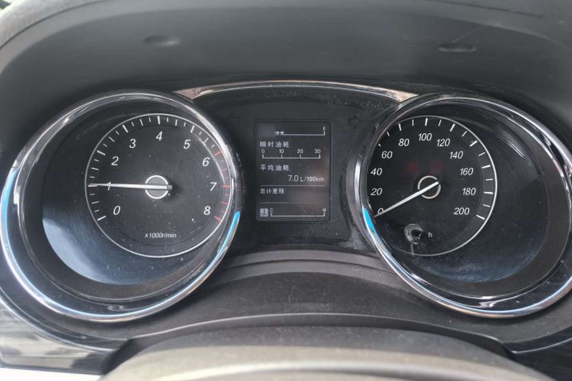 Used Baojun 730 2016 1.5L Manual Comfort Version 7 Seats China V Emission Standard Instrument Cluster