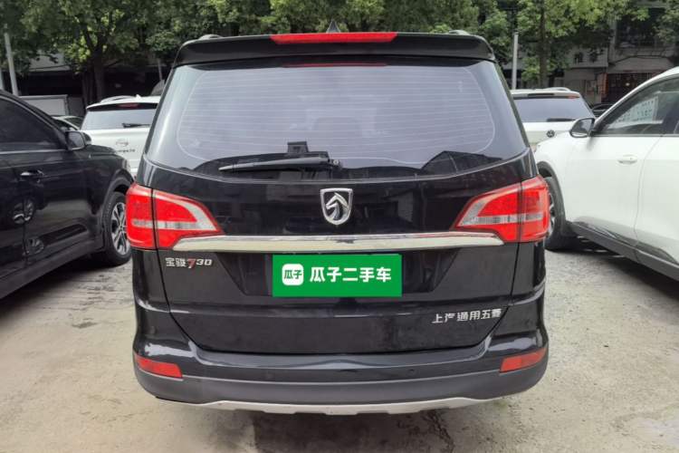 Used Baojun 730 2016 1.5L Manual Comfort Version 7 Seats China V Emission Standard Rear