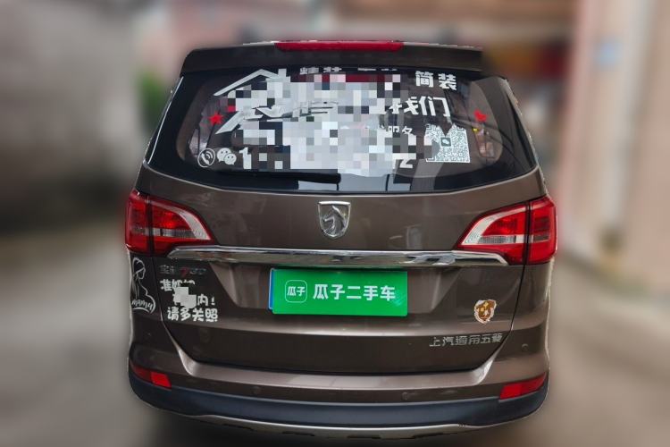 Used Baojun 730 2016 1.5L Manual Comfort Version 7 Seats China V Emission Standard Rear