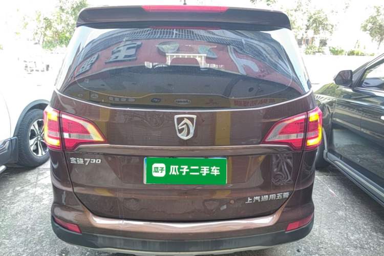 Used Baojun 730 2016 Revised 1.5L Manual Standard Version 7 Seats China V Emission Standard Rear