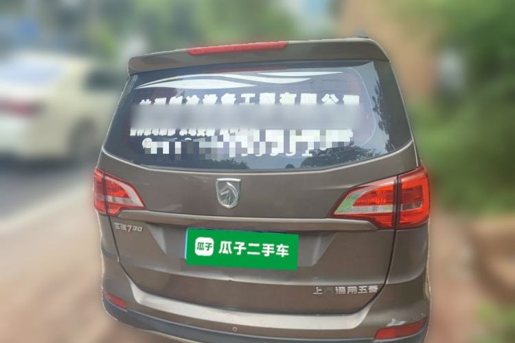 Used Baojun 730 2016 1.5L Manual Standard Version 7 Seats Rear