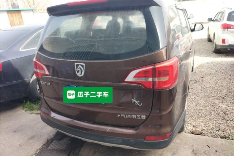 Used Baojun 730 2016 1.5L Manual Value Edition 7 Seats China V Emission Standard Rear