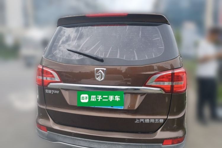 Used Baojun 730 2016 1.5L Manual Comfort Version 7 Seats China V Emission Standard Rear