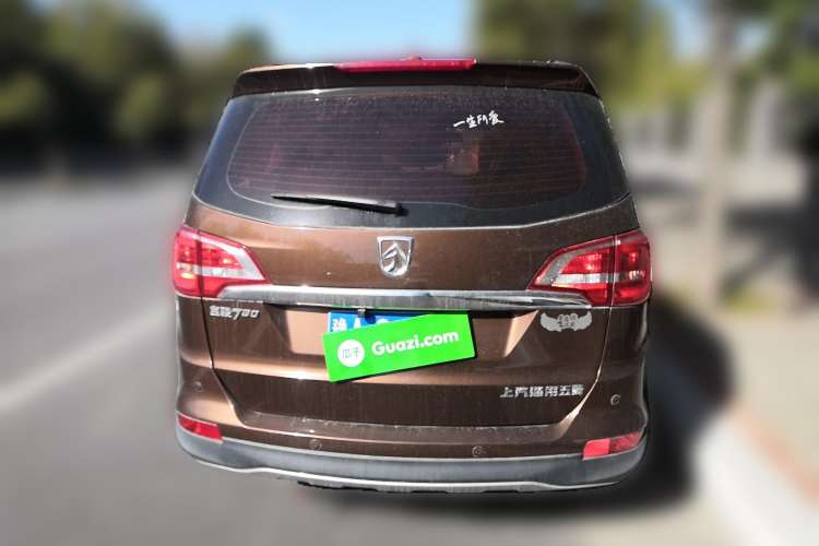 Used Baojun 730 2016 1.5L Manual Comfort Version 7 Seats China V Emission Standard Rear
