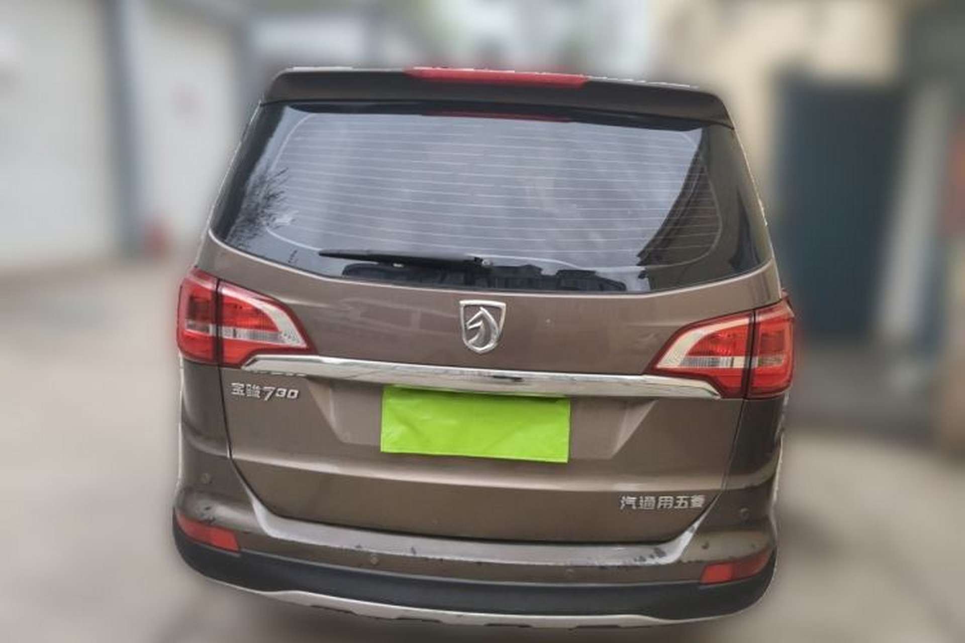 Used Baojun 730 2016 1.5L Manual Comfort Version 7 Seats China V Emission Standard Rear