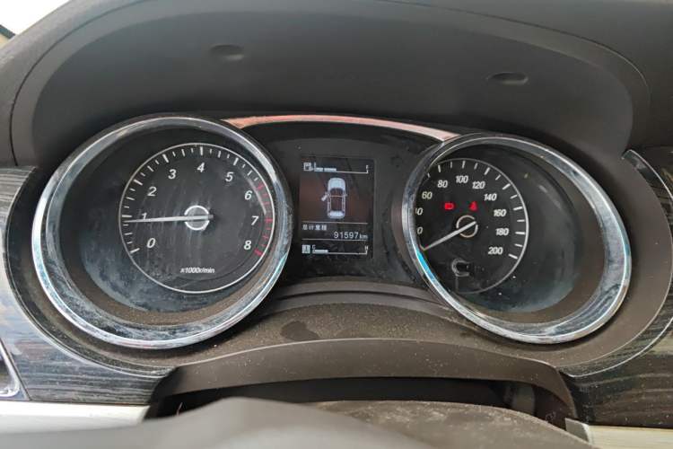 Used Baojun 730 2016 1.5L Manual Comfort Version 7 Seats China V Emission Standard Instrument Cluster