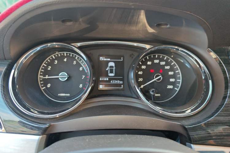 Used Baojun 730 2016 1.5L Manual Comfort Version 7 Seats China V Emission Standard Instrument Cluster