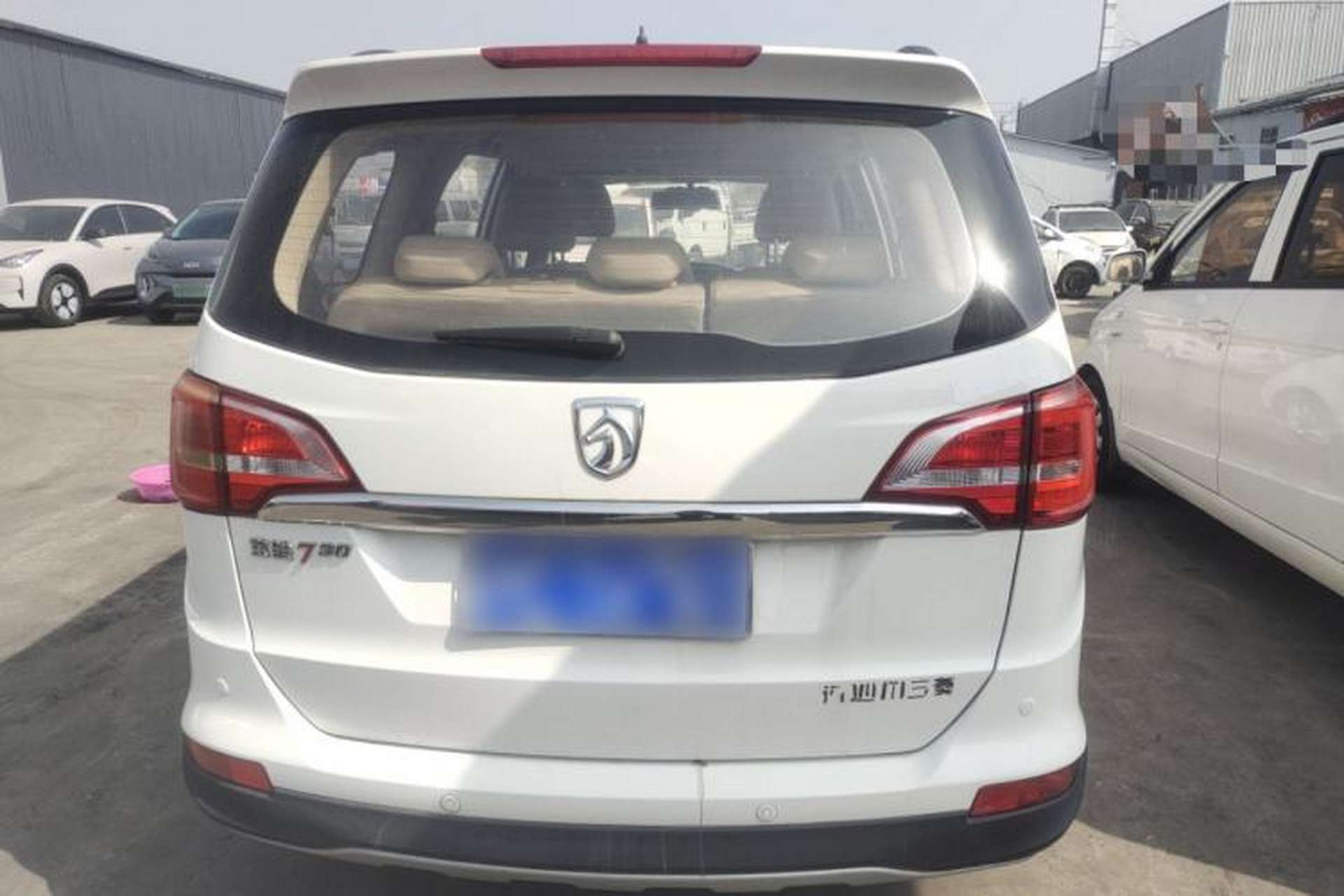 Used Baojun 730 2016 1.5L Manual Comfort Version 7 Seats China V Emission Standard Rear