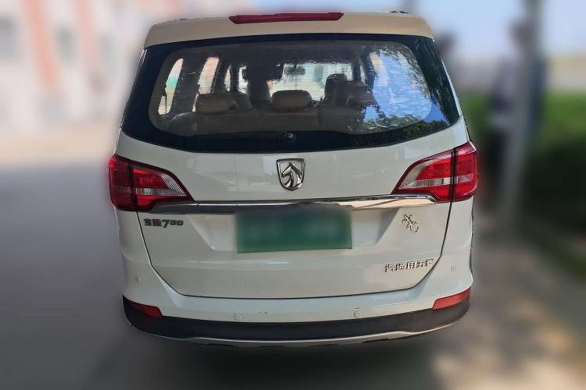 Used Baojun 730 2016 1.5L Manual Comfort Version 7 Seats China V Emission Standard Rear