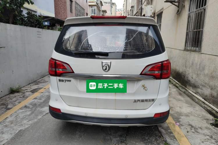 Used Baojun 730 2016 1.5L Manual Luxury Edition 7 Seats Rear