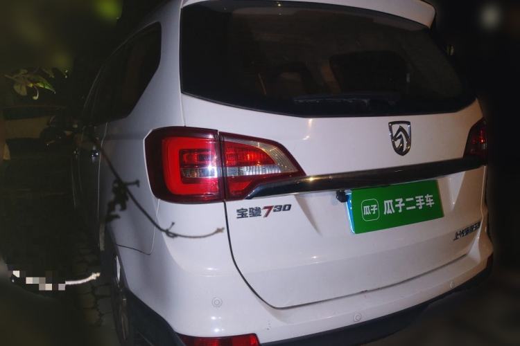 Used Baojun 730 2016 1.5L Manual Comfort Version 7 Seats China V Emission Standard Rear Left 45 Deg