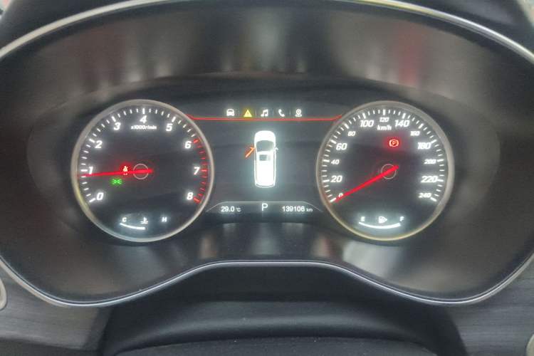 Used Baojun 730 2017 1.5T DCT Flagship Model 7 Seats China V Emission Standard Instrument Cluster