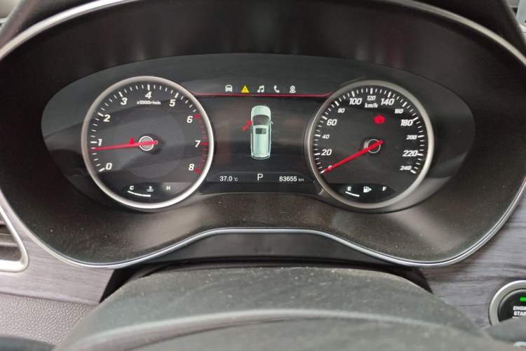 Used Baojun 730 2017 1.5T DCT Flagship Model 7 Seats China V Emission Standard Odometer Close Up