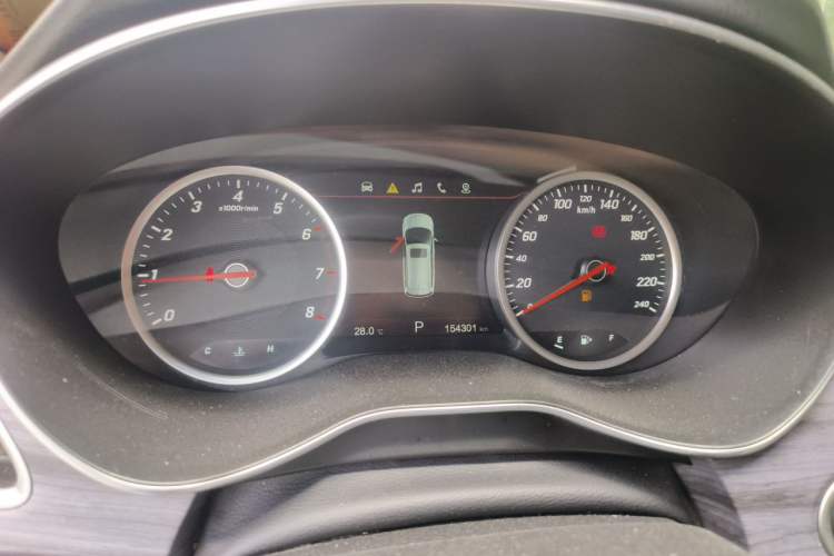 Used Baojun 730 2017 1.5T DCT Flagship Model 7 Seats China V Emission Standard Instrument Cluster