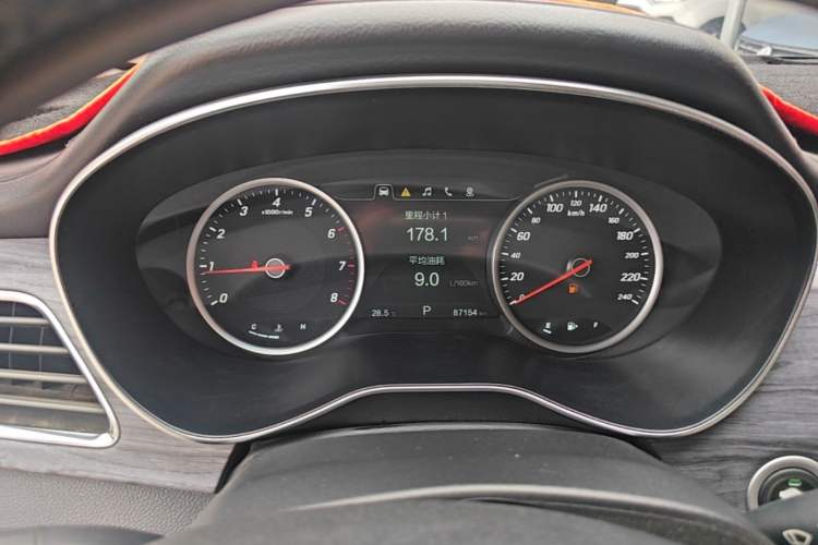Used Baojun 730 2017 1.5T DCT Flagship Model 7 Seats China V Emission Standard Instrument Cluster