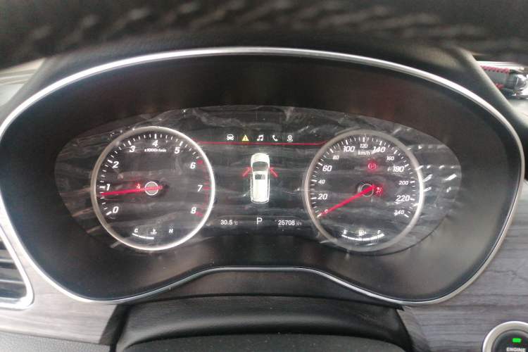 Used Baojun 730 2017 1.5T DCT Flagship Model 7 Seats China V Emission Standard Instrument Cluster