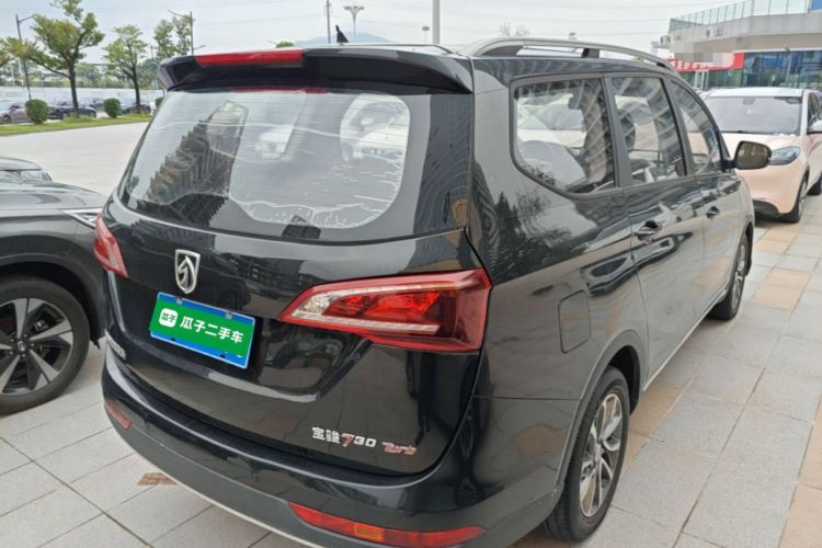 Used Baojun 730 2019 1.5T CVT Fashion Model 7 Seats China V Emission Standard Rear Right 45 Deg