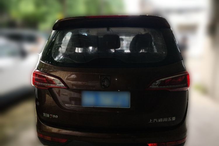 Used Baojun 730 2019 1.5L Manual Fashion Model 7-seater China VI Rear