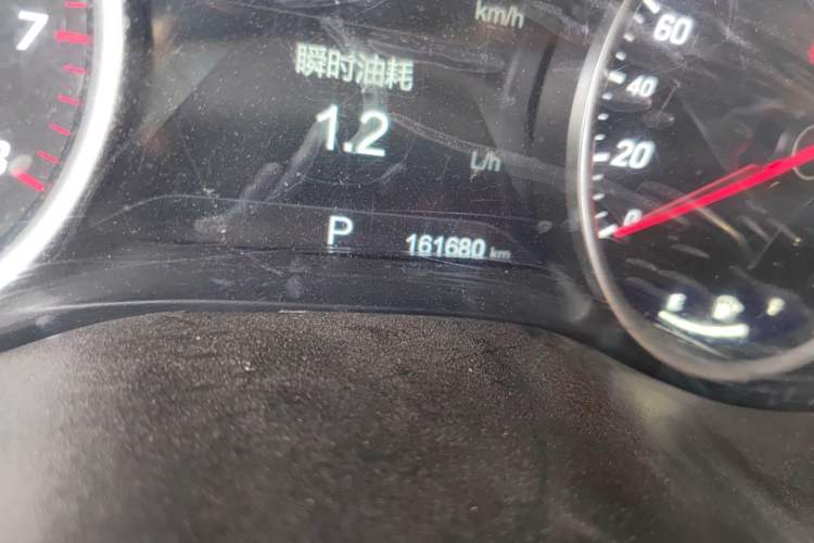 Used Baojun 730 2019 1.5T CVT Flagship Model 7 Seats China VI Emission Standard Odometer Close Up