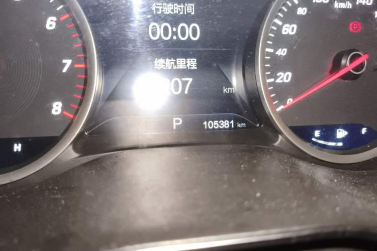 Used Baojun 730 2019 1.5T CVT Flagship Version 7 Seats China V Emission Standard Odometer Close Up