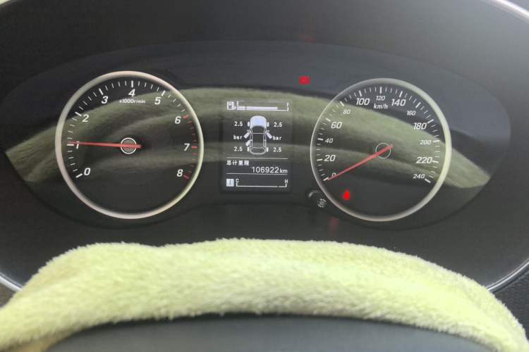 Used Baojun 730 2019 1.5L Manual Fashion Model 7-seater National V Odometer Close Up