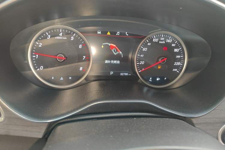 Used Baojun 730 2019 1.5T CVT Flagship Model 7 Seats China VI Emission Standard Odometer Close Up