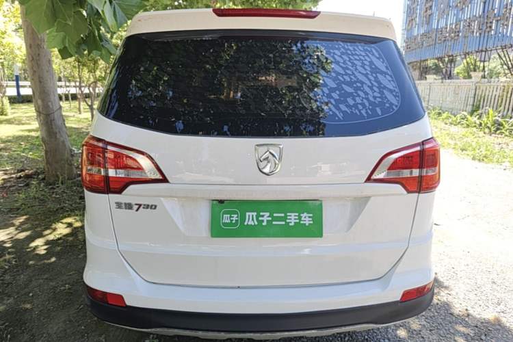 Used Baojun 730 2019 1.5L Manual Value Edition 7 Seats China VI Emission Standard Rear
