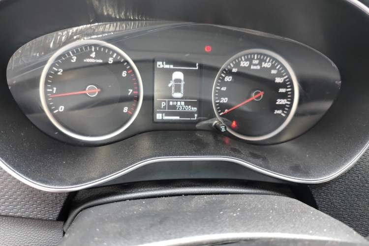 Used Baojun 730 2021 1.5T CVT Fashion Version 7 Seats Odometer Close Up