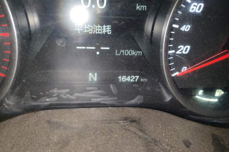 Used Baojun 730 2021 1.5T CVT Flagship Version 7 Seats Odometer Close Up
