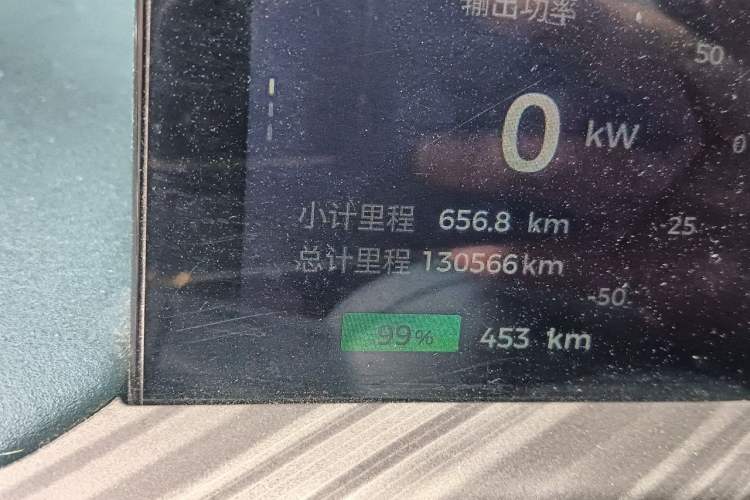 Used Baojun Cloud 2023 460 Max Odometer Close Up