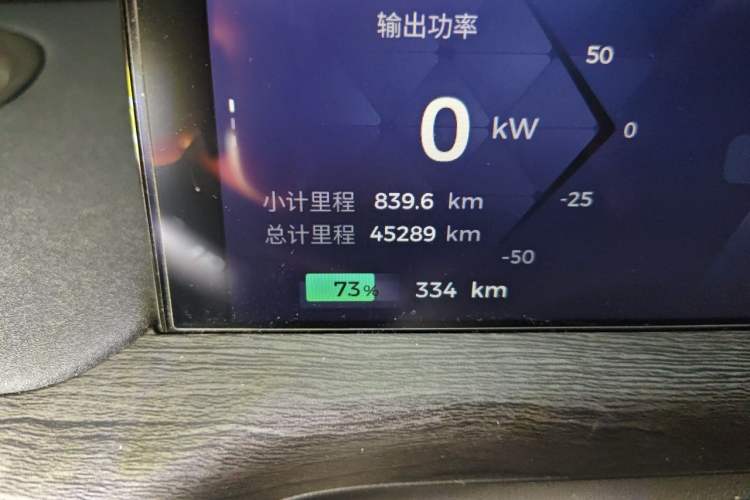 Used Baojun Cloud 2023 460 Max Odometer Close Up