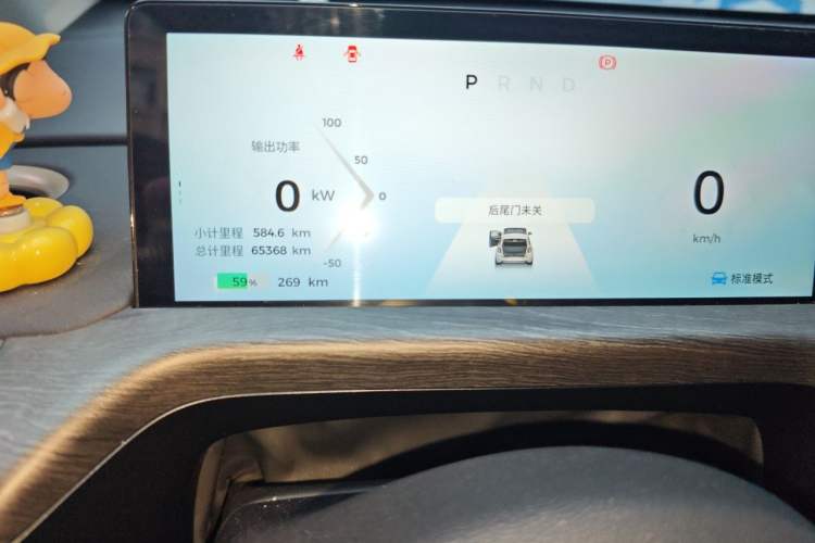 Used Baojun Cloud 2023 460 Max Odometer Close Up