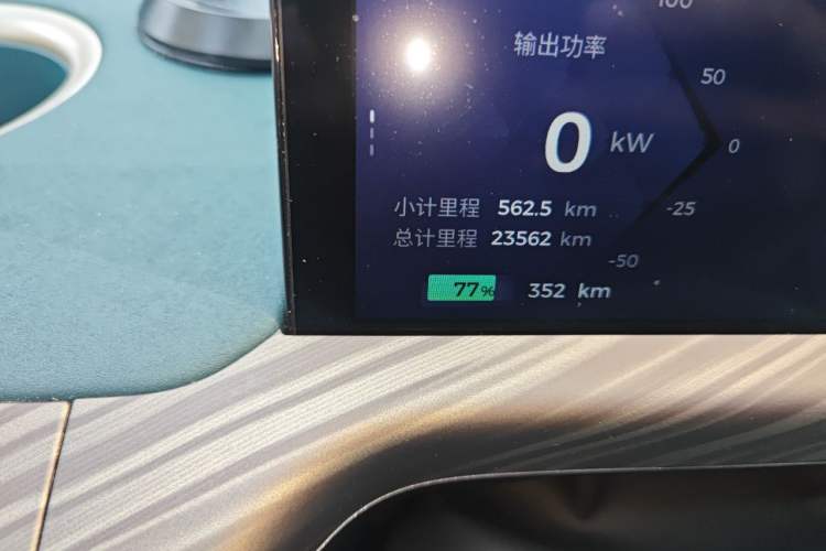 Used Baojun Cloud 2023 460 Max Odometer Close Up