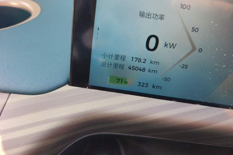 Used Baojun Cloud 2023 460 Max Lingxi Version Odometer Close Up