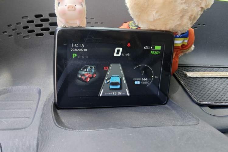 Used Baojun E100 2019 250KM Smart Enjoyment Version Odometer Close Up
