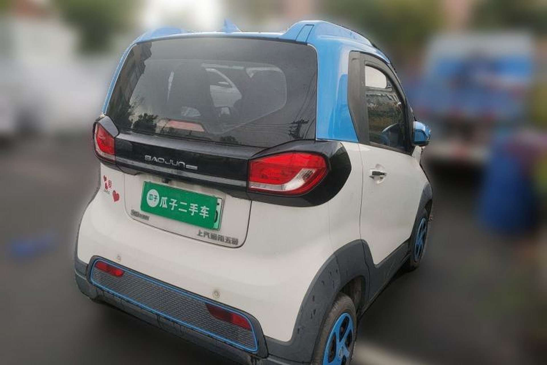 Used Baojun E100 2020 305KM Smart Drive Version Rear Right 45 Deg