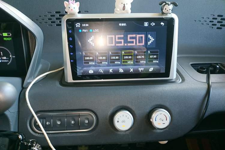 Used Baojun E100 2020 305KM Smart Drive Version Audio And AC Panel
