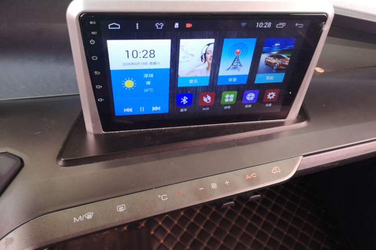 Used Baojun E200 2019 250KM Smart Drive Edition Audio And AC Panel