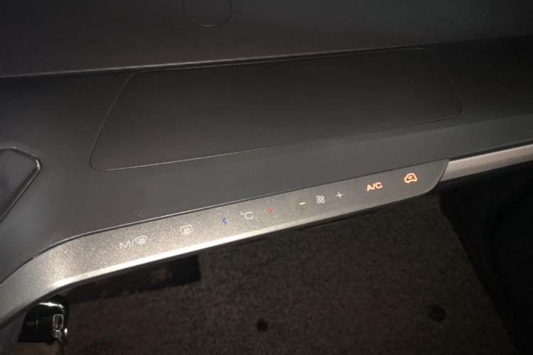 Used Baojun E200 2019 250KM Smart Drive Edition Audio And AC Panel