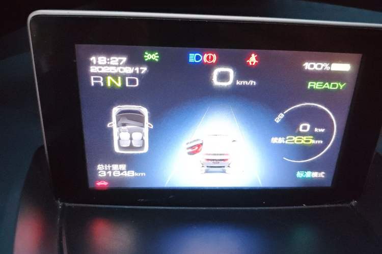 Used Baojun E200 2019 250KM Smart Drive Edition Instrument Cluster