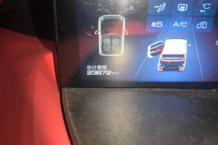 Used Baojun E200 2019 250KM Smart Enjoyment Version Odometer Close Up