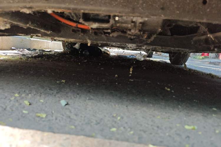 Used Baojun E300 2020 Interstellar Future Edition Chassis Rear