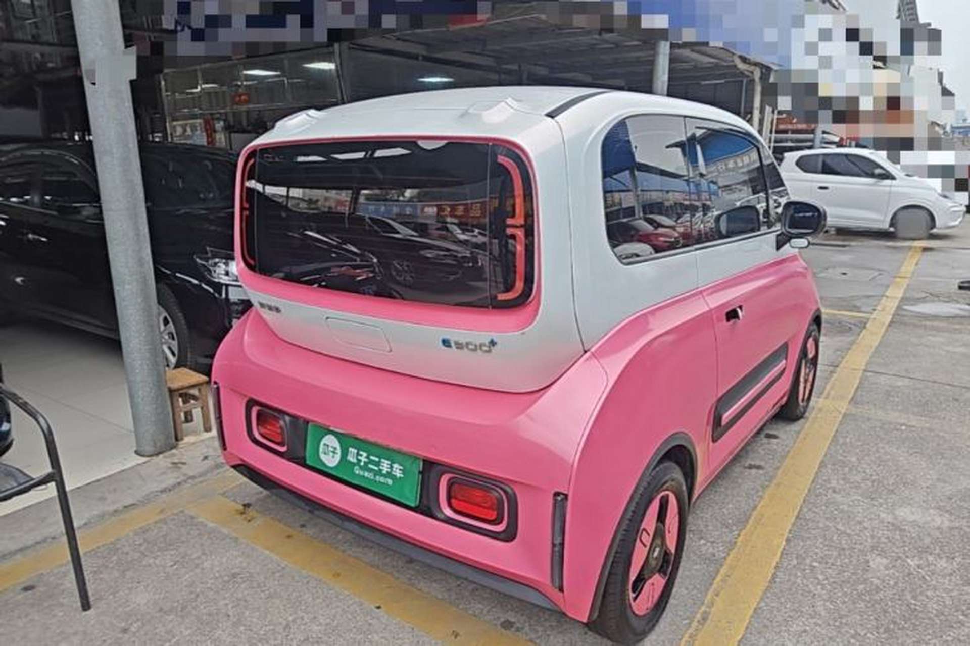 Used Baojun E300 2020 Plus Starry Intelligence Edition Rear Right 45 Deg
