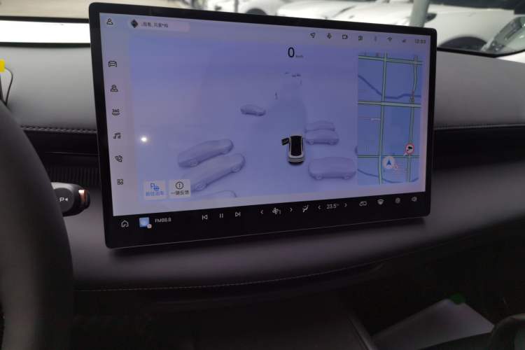 Used Baojun Enjoy 2025 Plug-in Hybrid 140km Luxury Edition Audio And AC Panel