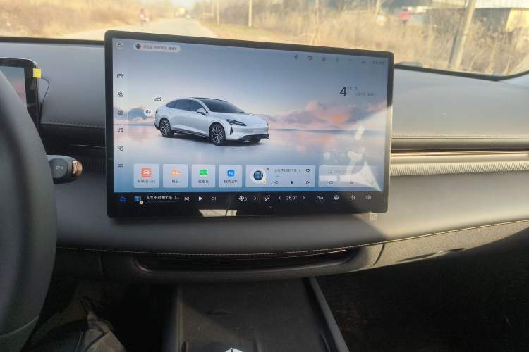 Used Baojun Enjoy 2025 All-Electric 600km Luxury Edition Audio And AC Panel