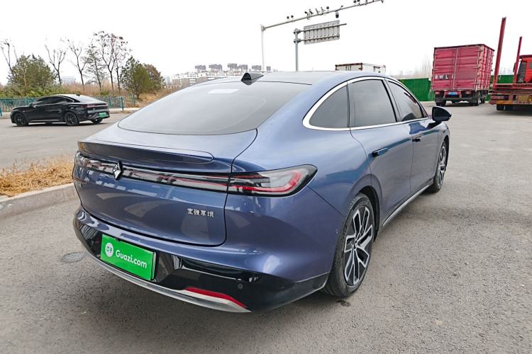 Used Baojun Enjoy 2025 All-Electric 600km Luxury Edition Rear Right 45 Deg