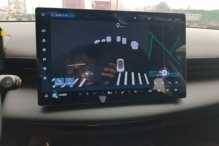 Used Baojun Enjoy 2025 Plug-in Hybrid 140km Luxury Edition Audio And AC Panel